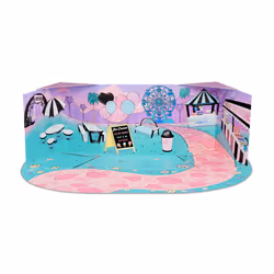 L.O.L. Surprise! Furniture- Ice Cream Pop-Up with Bon Bon, 6 anno/i, Multicolore, Plastica
