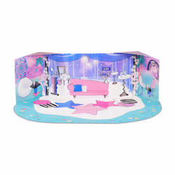 L.O.L. Surprise! Furniture- Backstage with Independent Queen, 6 anno/i, Multicolore, Plastica