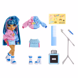 Rainbow High Junior High Jr High Rockband Fashion Dolls - Skyler - Vista aggiuntiva 2