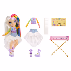 Rainbow High Jr High Rockband Fashion Dolls -Amaya - Vista aggiuntiva 2