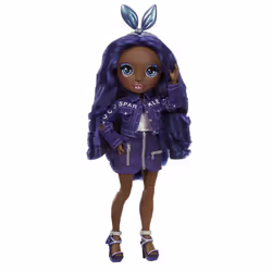 Rainbow High Fashion Doll- Krystal Bailey – Indigo - Vista aggiuntiva 5