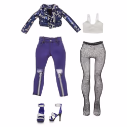 Rainbow High Fashion Doll- Krystal Bailey – Indigo - Vista aggiuntiva 6