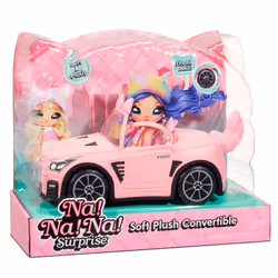 Na! Na! Na! Surprise Soft Plush Convertible Auto della bambola