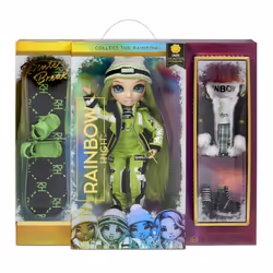 Rainbow High Winter Break Fashion Doll- Jade Hunter (Green), Bambola alla moda, Femmina, 6 anno/i, Ragazza, Multicolore