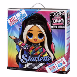 L.O.L. Surprise! OMG Movie Magic Doll- Starlette, Bambola alla moda, Femmina, 4 anno/i, Ragazza, Multicolore