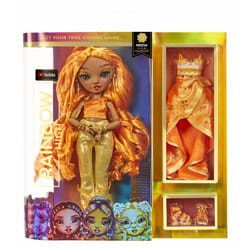 Rainbow High CORE Fashion Doll- Meena Fleur (Saffron)