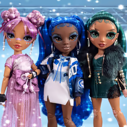 Rainbow High CORE Fashion Doll- Coco Vanderbalt (Cobalt) - Vista aggiuntiva 8