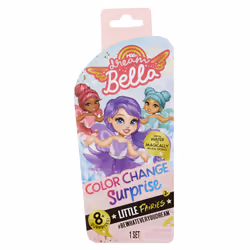 MGA's Dream Bella Color Change Surprise Little Fairies Doll- Aubrey (Purple)