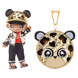 Na! Na! Na! Surprise 2-in-1 Fashion Doll and Purse Glam Series 2- Gianni Wilde (Cheetah Boy) - Vista aggiuntiva 5