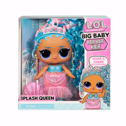 L.O.L. Surprise! Big Baby Hair Hair Hair Doll - Splash Queen - Vista aggiuntiva 4