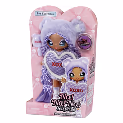 Na! Na! Na! Surprise Sweetest Hearts Doll- Eva Evermore (Purple), Bambola alla moda, Femmina, 5 anno/i, Ragazza, 190 mm, Mult ...