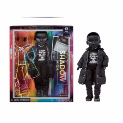 Rainbow High Shadow High S23 Fashion Doll - Rexx Mcqueen (Black), Bambola alla moda, Maschio, 4 anno/i, Bambino/Bambina, 280 ...