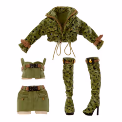Rainbow High Green Fashion Doll- Olivia Woods - Vista aggiuntiva 6