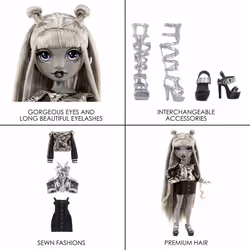 Rainbow High Shadow High Doll - Luna Madison - Vista aggiuntiva 5