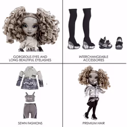 Rainbow High Shadow High Doll- Nicole Steel - Vista aggiuntiva 5