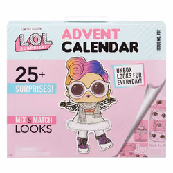 L.O.L. Surprise! Advent Calendar, Mini bambola, Femmina, 4 anno/i, Bambino/Bambina, 76 mm, Multicolore