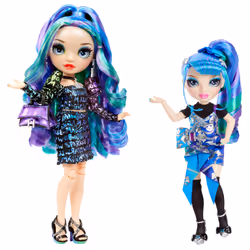 Rainbow High Junior High Special Edition Doll- Holly De'Vious (Blue) - Vista aggiuntiva 4