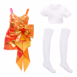 Rainbow High Junior High Special Edition Doll- Laurel De'Vious (Orange) - Vista aggiuntiva 4