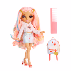 Rainbow High Junior High Special Edition Doll- Kia Hart (Pink), Bambola alla moda, Femmina, 4 anno/i, Ragazza, 230 mm, Multic ...