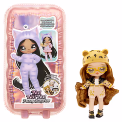 Na! Na! Na! Surprise Na! Na! Na! Fuzzy Surprise - Jaguar Girl, Bambola bambina, Femmina, 3 anno/i, Ragazza, Multicolore