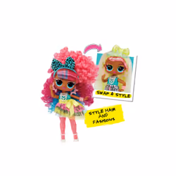 L.O.L. Surprise! L.O.L. Surprise Tweens Surprise Swap Fashion Doll- Curls-2- Crimps Cora - Vista aggiuntiva 6