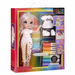 Rainbow High Color & Create Fashion Doll- Character 1 (blue eyes) - Vista aggiuntiva 4