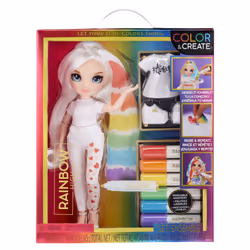 Rainbow High Color & Create Fashion Doll- Character 1 (blue eyes) - Vista aggiuntiva 7