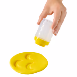 MGA Entertainment Wonder Factory Never Dry Dough Singles - Yellow Pasta modellabile 71 g Giallo 1 pz - Vista aggiuntiva 3