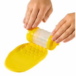 MGA Entertainment Wonder Factory Never Dry Dough Singles - Yellow Pasta modellabile 71 g Giallo 1 pz - Vista aggiuntiva 4