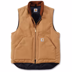 Carhartt Duck Arctic Quilt Lined Veste, marrone, dimensione S per uomo
