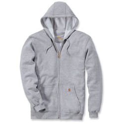 Carhartt Midweight Felpa con zip, grigio, dimensione XL per uomo