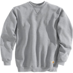 Carhartt Midweight Crewneck Felpa, grigio, dimensione M per uomo