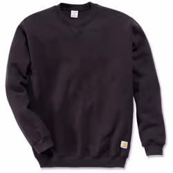 Carhartt Midweight Crewneck Felpa, nero, dimensione 2XL per uomo