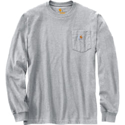 Carhartt Workwear Pocket Camicia Longsleeve, grigio, dimensione XL per uomo