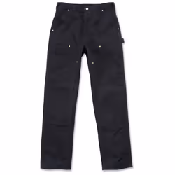 Carhartt Firm Duck Double-Front Work Dungaree Pantaloni, nero, dimensione 40 per uomo