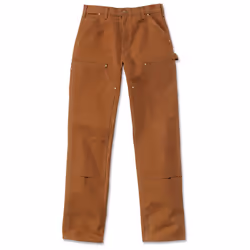Carhartt Firm Duck Double-Front Work Dungaree Pantaloni, nero, dimensione 40 per uomo