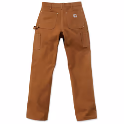 Carhartt Firm Duck Double-Front Work Dungaree Pantaloni, nero, dimensione 46 per uomo