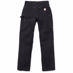 Carhartt Firm Duck Double-Front Work Dungaree Pantaloni, nero, dimensione 50 per uomo