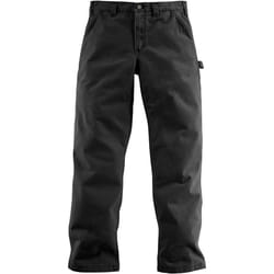 Carhartt Relaxed Fit Twill Utility Work Pantaloni, nero, dimensione 38 per uomo