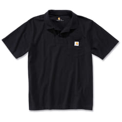 Carhartt Contractors Work Pocket Polo, nero, dimensione S per uomo