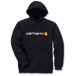 Carhartt Signature Logo Midweight Felpa, nero, dimensione 2XL per uomo