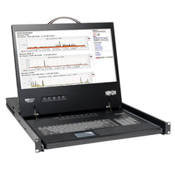 Tripp Lite B040-016-19 console a rack 48,3 cm (19") 1366 x 768 Pixel Acciaio galvanizzato