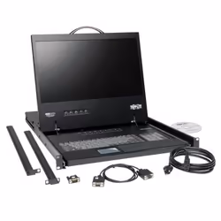 Tripp Lite B040-016-19 console a rack 48,3 cm (19") 1366 x 768 Pixel Acciaio galvanizzato