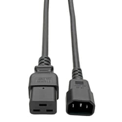 Tripp Lite P047-010 cavo di alimentazione Nero 3,05 m Accoppiatore C19 Accoppiatore C14