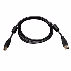 Tripp Lite U023-003, 0,9 m, USB A, USB B, USB 2.0, Maschio/Maschio, Nero