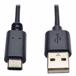 Tripp Lite U038-006, 1,83 m, USB A, USB C, USB 2.0, Maschio/Maschio, Nero