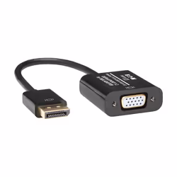 Tripp Lite P134-06N-VGA-V2, 0,15 m, DisplayPort, VGA (HD15), Maschio, Femmina, Oro