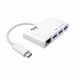 Tripp Lite U460-003-3AG, USB 3.2 Gen 1 (3.1 Gen 1) Type-C, Bianco, RJ-45, USB 3.2 Gen 1 (3.1 Gen 1) Type-A, Vietnam, USB, 0 - ...