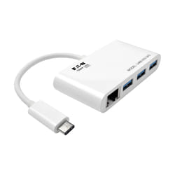 Tripp Lite U460-003-3AG replicatore di porte e docking station per laptop USB 3.2 Gen 1 (3.1 Gen 1) Type-C Bianco