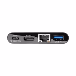 Tripp Lite U444-06N-H4GUBC replicatore di porte e docking station per laptop USB 3.2 Gen 2 (3.1 Gen 2) Type-C Nero - Vista aggiuntiva 4
